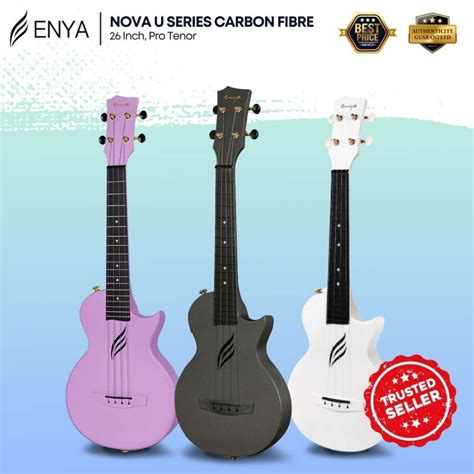 Enya Nova U Pro Tenor Inch Carbon Fibre Polycarbonate Ukulele Thin