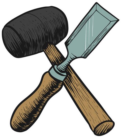 2400 Hammer And Chisel Stock Illustrations Royalty Free Vector