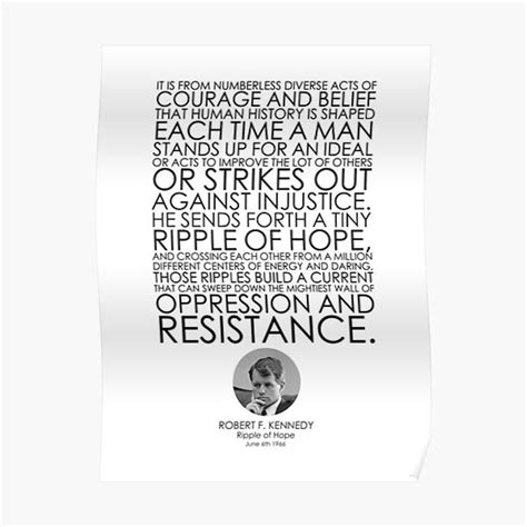 Robert F Kennedy Ripple Of Hope Speech Great Speeches Great Quotes