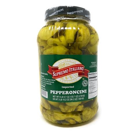 Pepperoncini Whole Supremo Italiano 41gallon