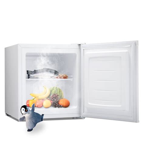 Auseo Mini Freezer Countertop, Energy Saving 1.1 Cu.ft, Single Door ...