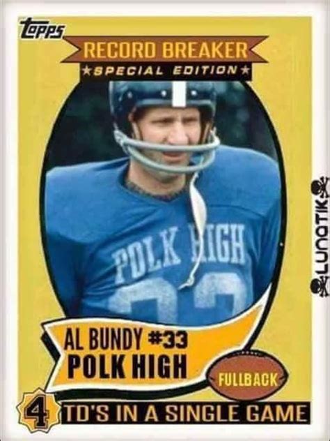 Al Bundy Football Card... : r/funny