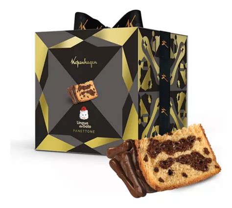 Panettone Chocolate Lingua De Gato Kopenhagen G Frete Gr Tis