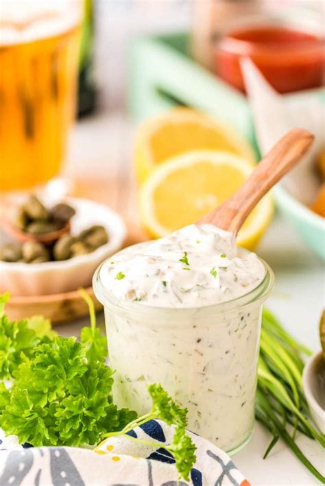 Homemade Tartar Sauce Recipe Sugar And Soul Co