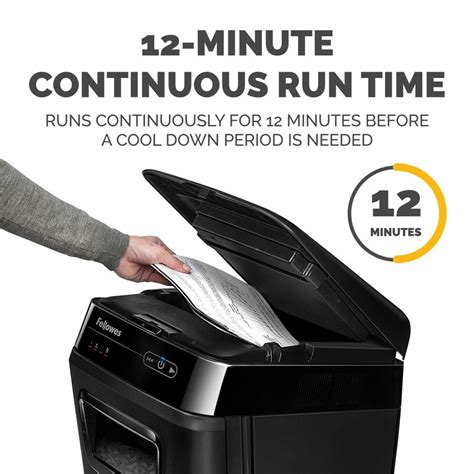 Fellowes Automax™ 150c Cross Cut 150 Sheet Commercial Paper Shredder With Auto Feed Shredders