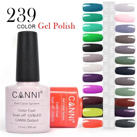 30917 CANNI Gel Nail Polish Soak Off Color Gel Polish Colorful Nail