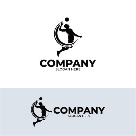 Premium Vector Volleyball Sport Logo Design Inspiration