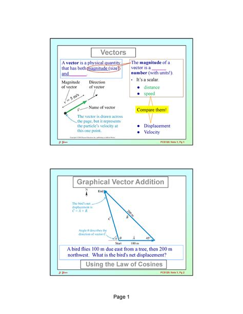 3 - Vectors and Coordinate Systems - Vectors A vector is a physical quantity that has both ...