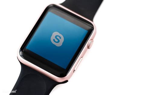 Logo Showing On A Smartwatch Free Image By Rawpixel