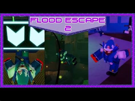 Playing Through 3 Insane Difficulty Maps Flood Escape 2 YouTube