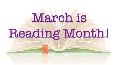 March is Reading Month Information! – Mrs. Fillmore's Class Blog