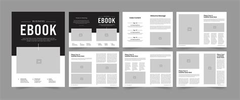 business  template  layout design   magazine