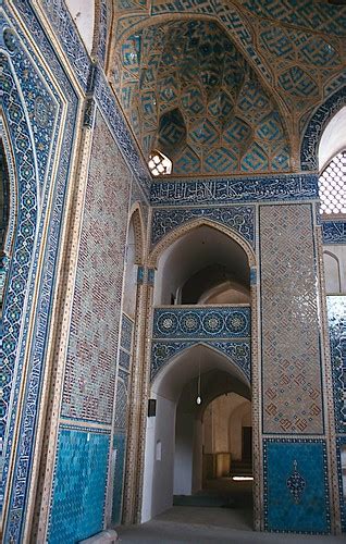 Masjed E Jame Friday Mosque Yazd Iran Flickr