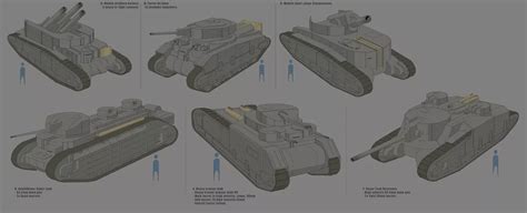 Warden super tank concept art / variants : r/foxholegame