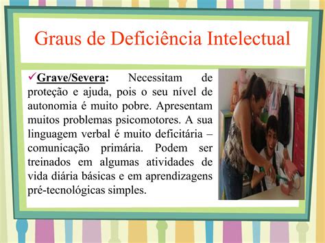 Deficiência Intelectual Ou Mental - Deficiência Intelectual/Mental | PPTX