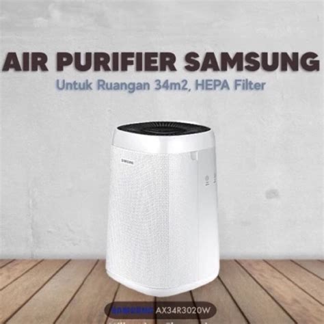 Jual Air Purifier Samsung Ax R Ww Shopee Indonesia