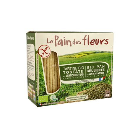 Cracker Lenteja Verde Le Pain Des Fleurs 150g