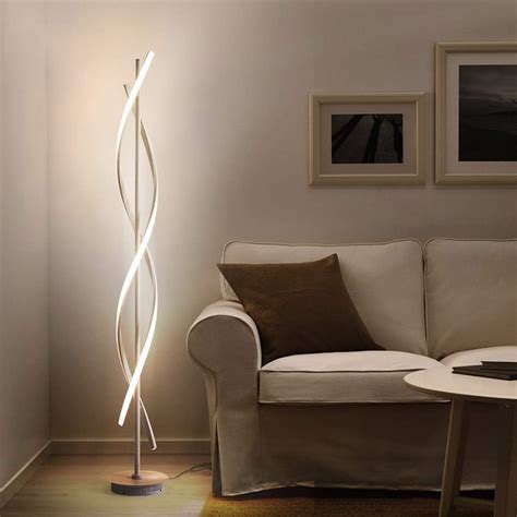 Lampadaire Led W Avec T L Commande Intensit Variable Lampadaire