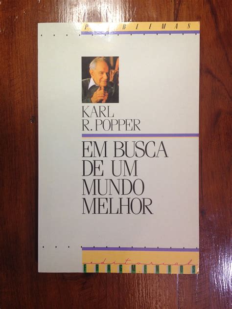 Livros De Karl Popper - Livros De Karl Popper - NAZAEDU
