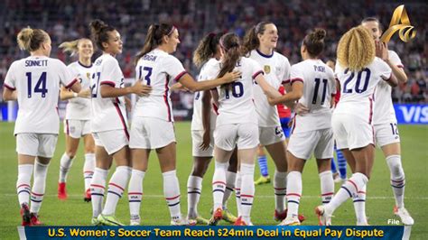 U S Women S Soccer Team Reach Mln Deal In Equal Pay Dispute