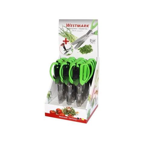 WESTMARK Présentoir 12 ciseaux à herbes 5 lames Cdiscount Jardin