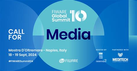 Media Partnership Fiware Global Summit Fiware