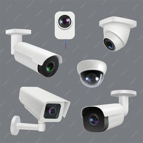 surveillance camera vector