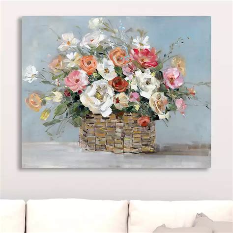 Fresh Flower Market Canvas Art Print Kirklands Home