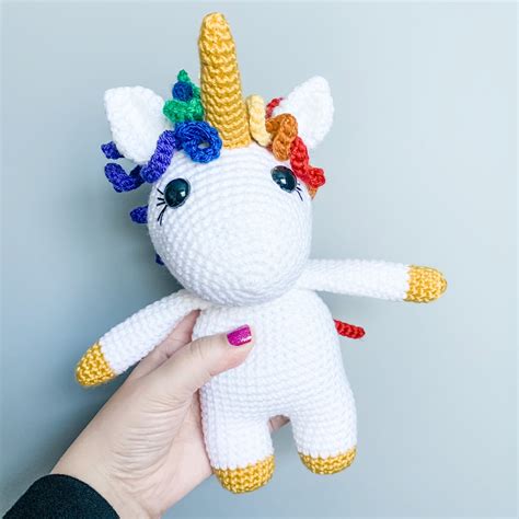 Free Crochet Amigurumi Unicorn Doll Pattern