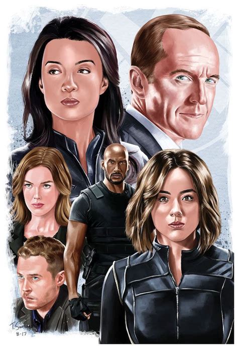 Agents Of Shield — Tony Santiago Art Agents Of Shield Marvel Agents