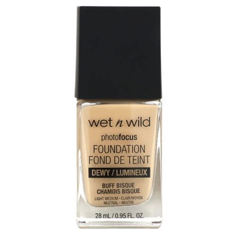 Wet N Wild PhotoFocus Dewy Foundation Buff Bisque 0 95 Fl Oz Kroger