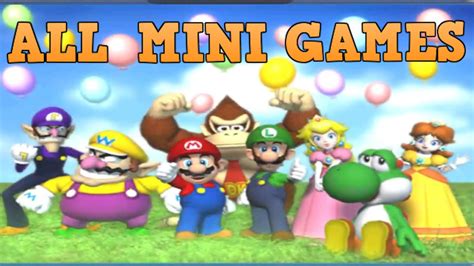 Mario Party All Mini Games Youtube