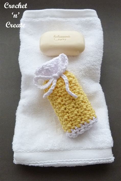 Crochet Easy Textured Soap Holder Free Pattern On Crochet N Create