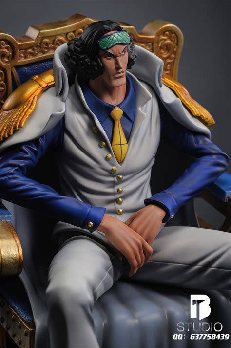 BT Studio One Piece Admiral Sitting Pose Series Aokiji Kuzan GK Statue