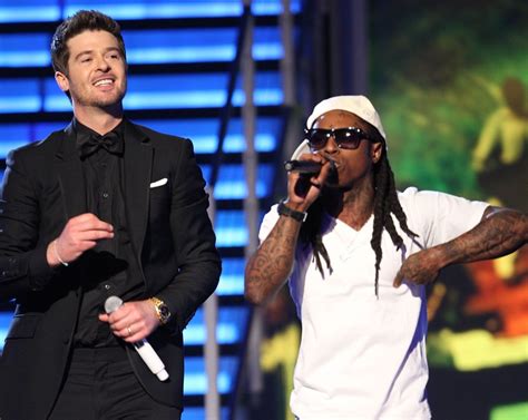 Robin Thicke Recalls Robbery That Inspired Shooter With Lil Wayne