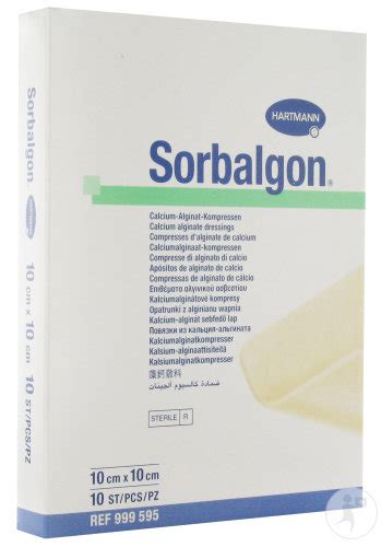 Hartmann Sorbalgon Compresses St Riles D Alginate De Calcium X Cm