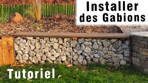 Monter Un Mur En Gabion Tutoriel Cage M Tallique Youtube