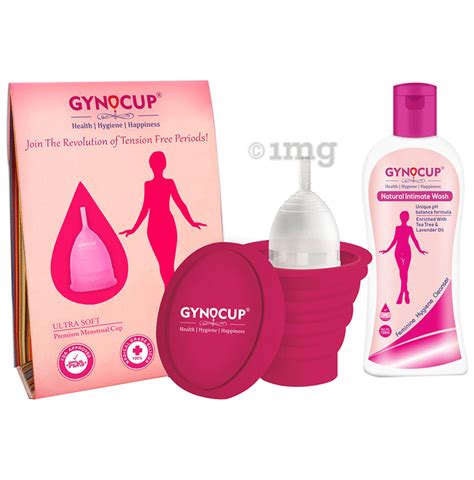 Gynocup Combo Pack Of Menstrual Cup For Women Large Menstrual Cup