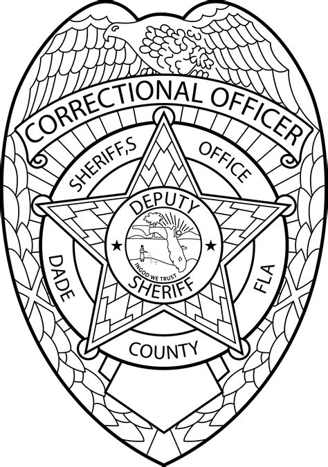 Miami Dade Corrections Badge