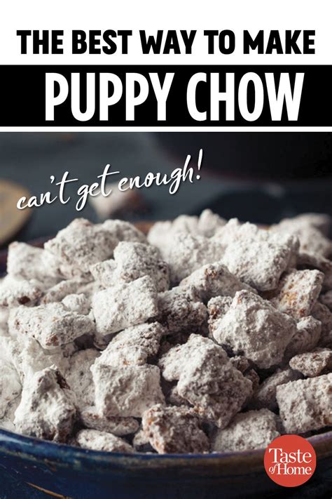 You Wont Be Able To Resist These Puppy Chow Recipes Puppy Chow