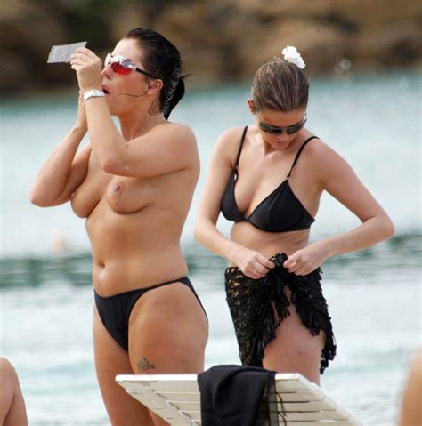 Fat Jessie Wallace Topless In The Caribbean Scandal Planet