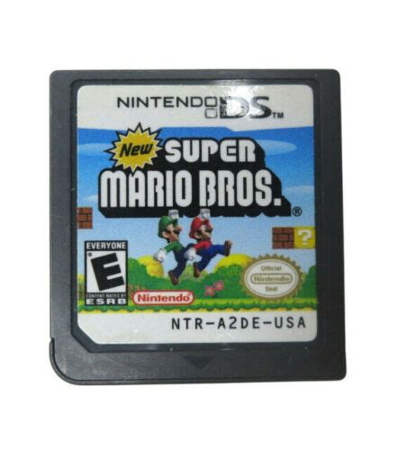 New Super Mario Bros Nintendo Ds Authentic Ebay