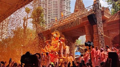 Lalbaugcha Raja Entry For Miravnuk Lalbaugcha Raja Visarjan