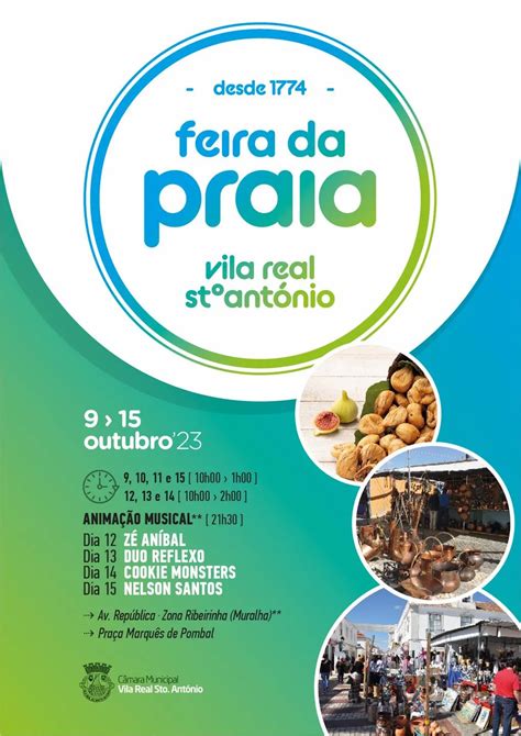 Festa Da Praia Em Vila Real De Santo Ant Nio