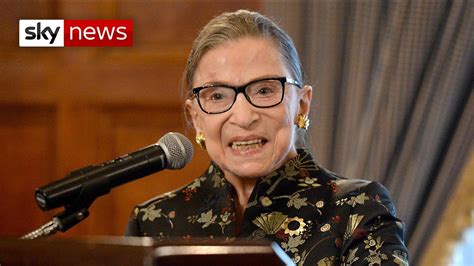 Us Supreme Court Judge Ruth Bader Ginsburg Dies World News