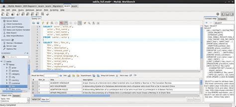 MySQL MySQL Workbench SQL 開発