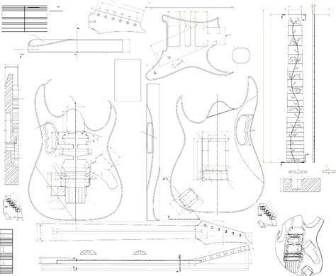 Ibanez Jem Blueprint Pdf Pdf Ibanez Guitars Guitar Building Prs