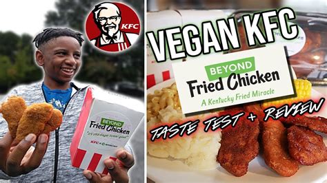 Vegan Kfc Beyond Fried Chicken Taste Test Plant Based Nuggets Wings