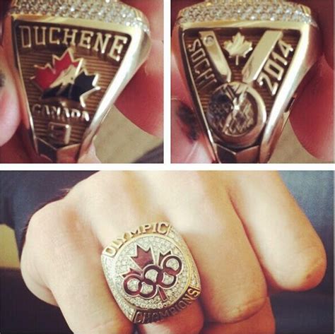 Hockey Canada Gives Olympic Gold Medal Winners Badass Rings