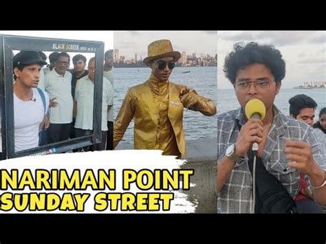 Marine Drive Sunday Street Sunday Morning Nariman Point Vlog Marine